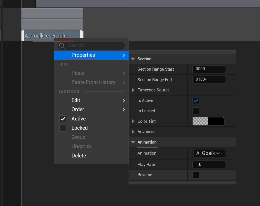 Animation Properties